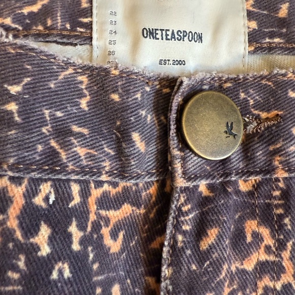 One Teaspoon Sz 28 Jean Capris - Picture 3 of 5